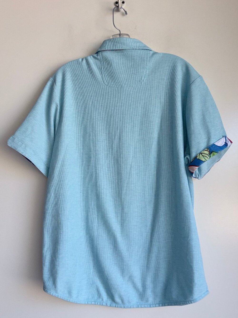 Tommy Bahama Island Zone Shirt Men's Medium Blue - Picture 5 of 11